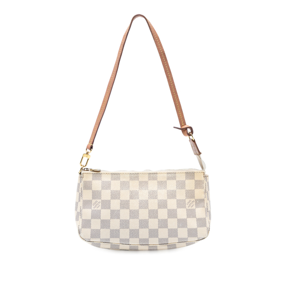 Pre-Loved Louis Vuitton Damier Azur Pochette Accessoires
